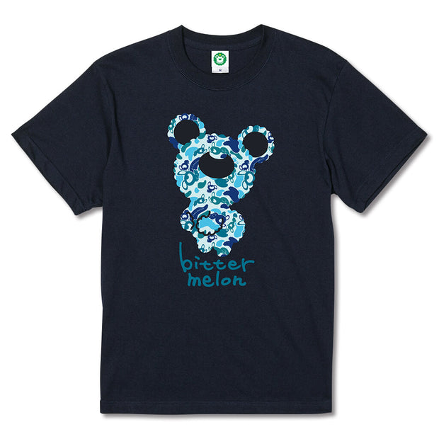t-shirts006(camoufla blue×navy)