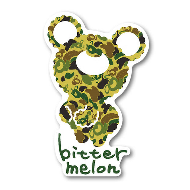 bittermelo Sticker (camoufla green)