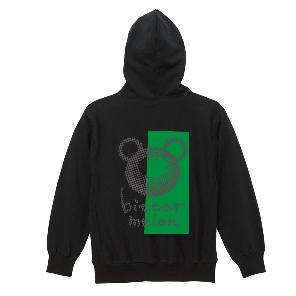 BMフーディー21AW002ブラック – bitter melon ONLINE STORE