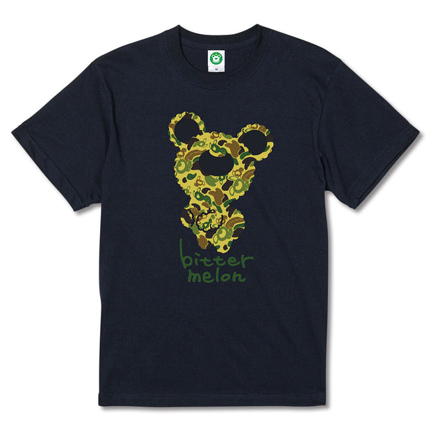 t-shirts(camouflage green×navy)